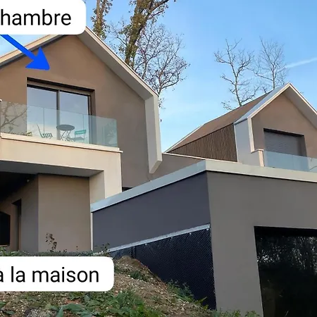 Stunning View, Chambre En Foret Proche Bordeaux Bed & Breakfast Bouliac